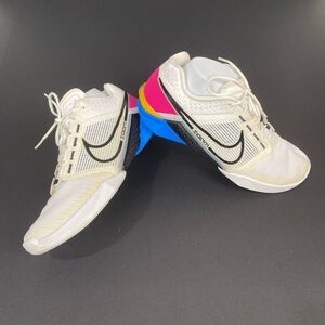 Nike Shoes Mens 8.5 Zoom Metcon Turbo 2 White Photo Blue Pink Prime DH3392-109